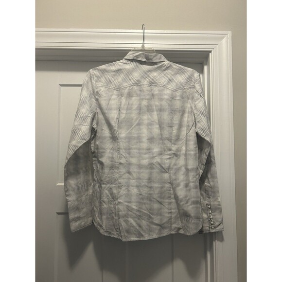 NWT Roper Women’s Pearl Snap Size Large Western Cowboy Shirt Western Wear Rodeo - Picture 5 of 5